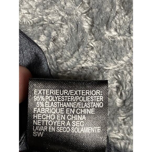 Tahari Arthur's S. Levine Tiered Dress Size 10 Gray Layered Pull Over 3/4 Sleeve - Picture 7 of 13